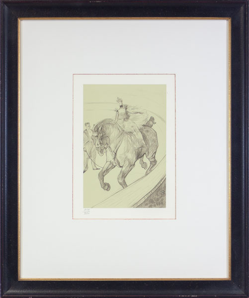 Circus Series Woman on Horse