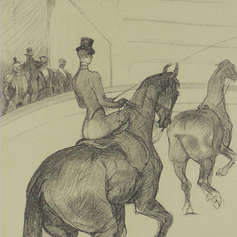 Circus Series Man on Horse