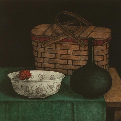 Basket and Flower