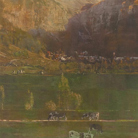 Cows on Valley Floor