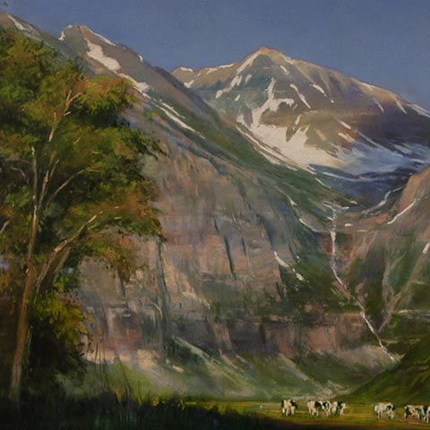 Cows on Valley Floor