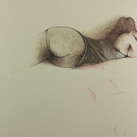 Girl With Blue Chimese