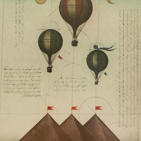 Balloons over Pyramids